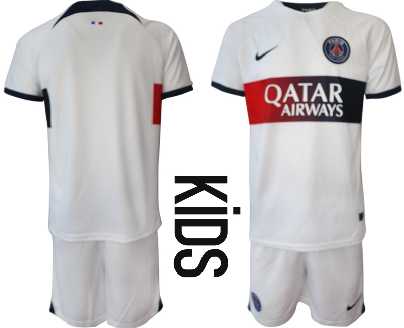 Youth 2022-2023 Club Paris St German away soccer jersey->youth soccer jersey->Youth Jersey
